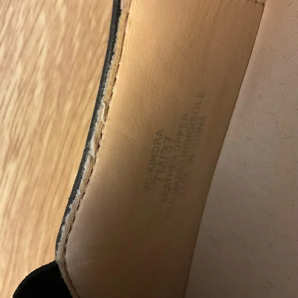 Vince Camuto‎ Kindra Studded Slip On Leather Shoes - Picture 9 of 10